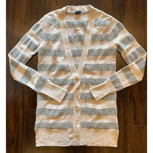 NEW! Club Monaco Wool Blend Stripe Cardigan S